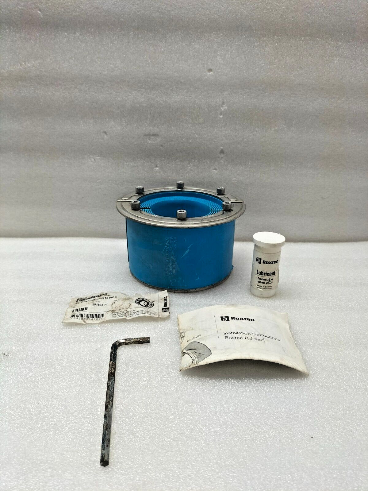 ROXTEC RS F+WT 125 AISI316 WOC ROUND SEAL FOR CABLE/PIPE 66-98 mm RS00101251023