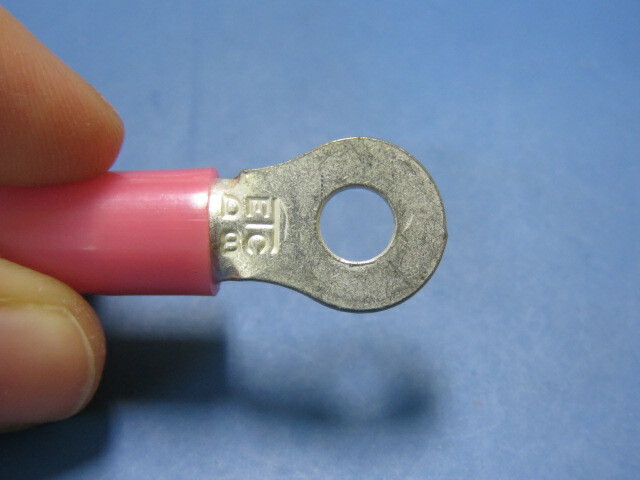 ETC MS25036-115 Qty of 58 per Lot COPPER ALLOY, TIN FINISH, RING TERMINAL; LOT