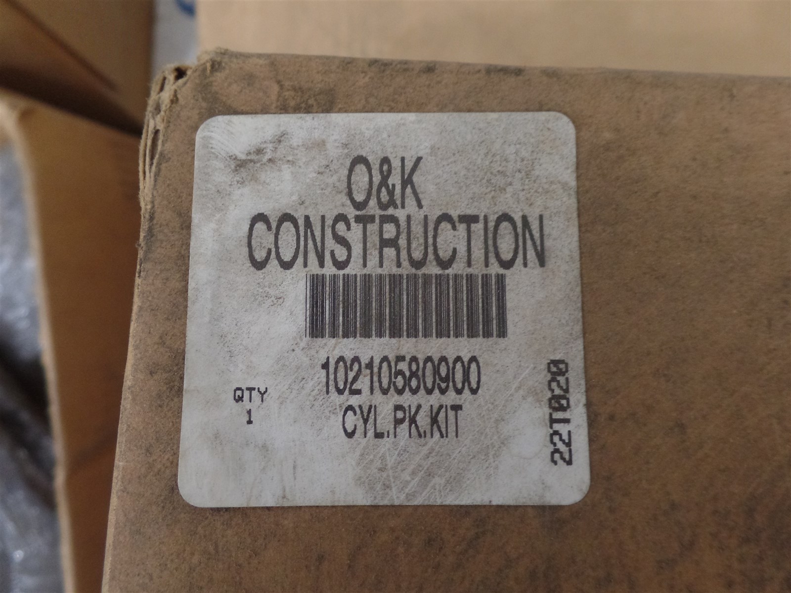 GENUINE O&K 2105809 CYLINDER KIT, TROJAN O&K 10210580900, TEREX 10-210580900