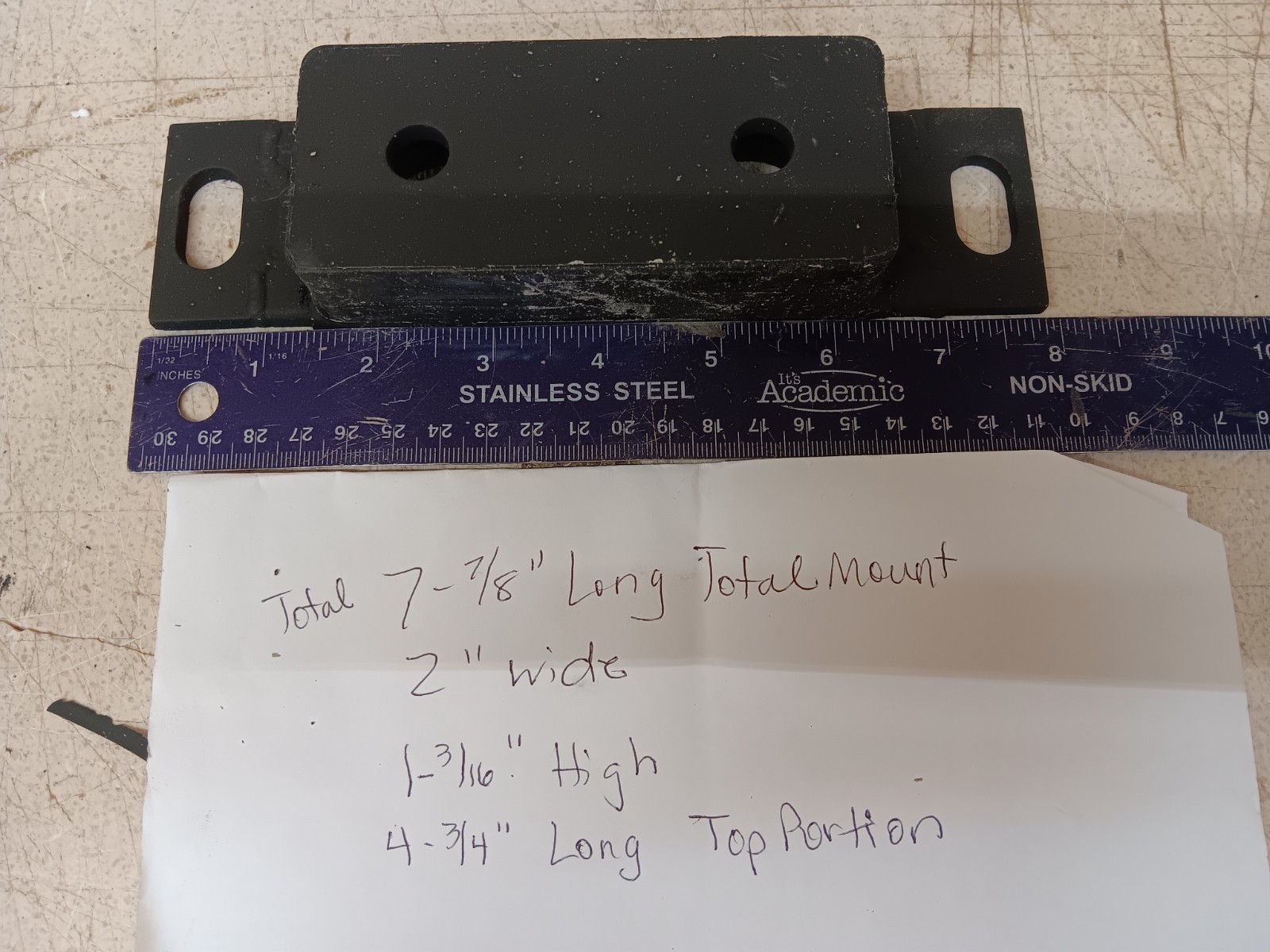 NOS Resilient Mount 13873-01-0007-1 NW35481 5342-01-458-5128