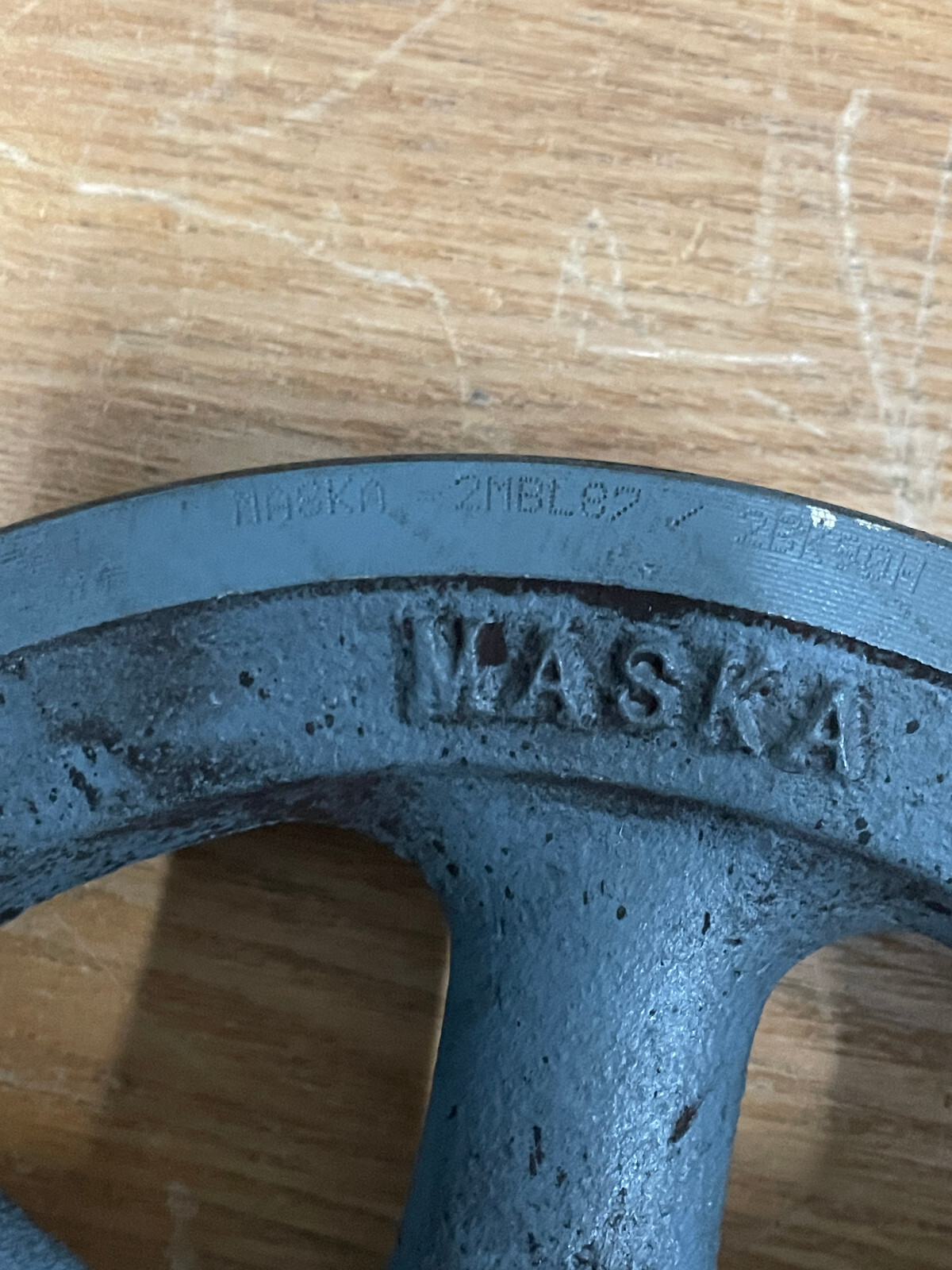 MASKA 2MBL87 TWO GROOVE GRIPBELT SHEAVE 4L/A, 5L/B BELT 2BK90H industrial vtg