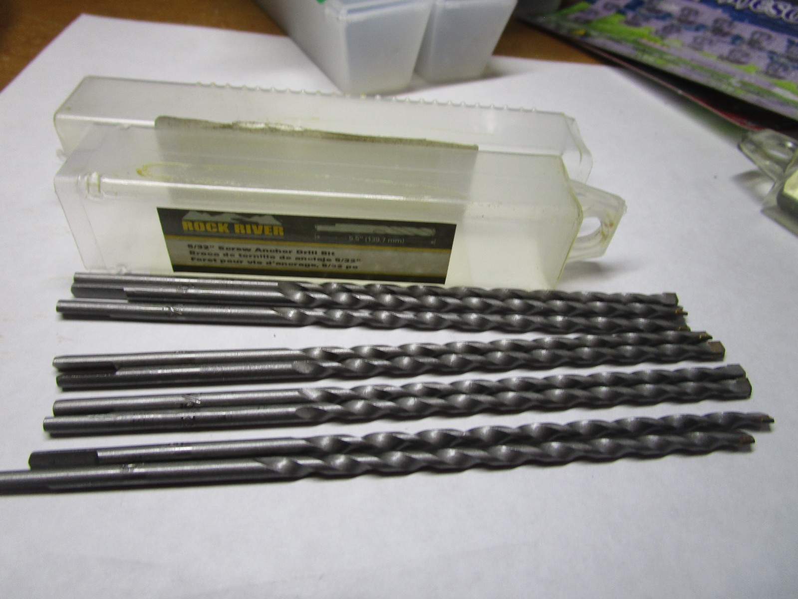 5/32″ x 4-1/2″ x 5-1/2″ 2-Cutter Carbide Hammer Bit QTY 9