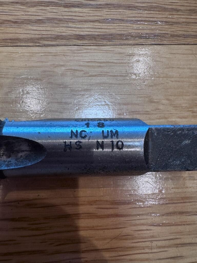 Besly 1″-8 NC UM HS N10 Pipe Tap