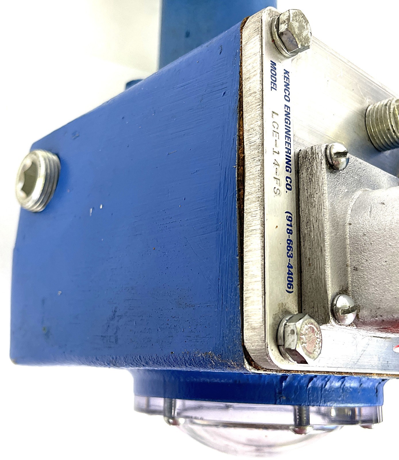 KENCO, LCE-14-FS, PRESSURE 70 PSI, 3/8″ VENT, OIL LEVEL CONTROLLER, SURPLUS