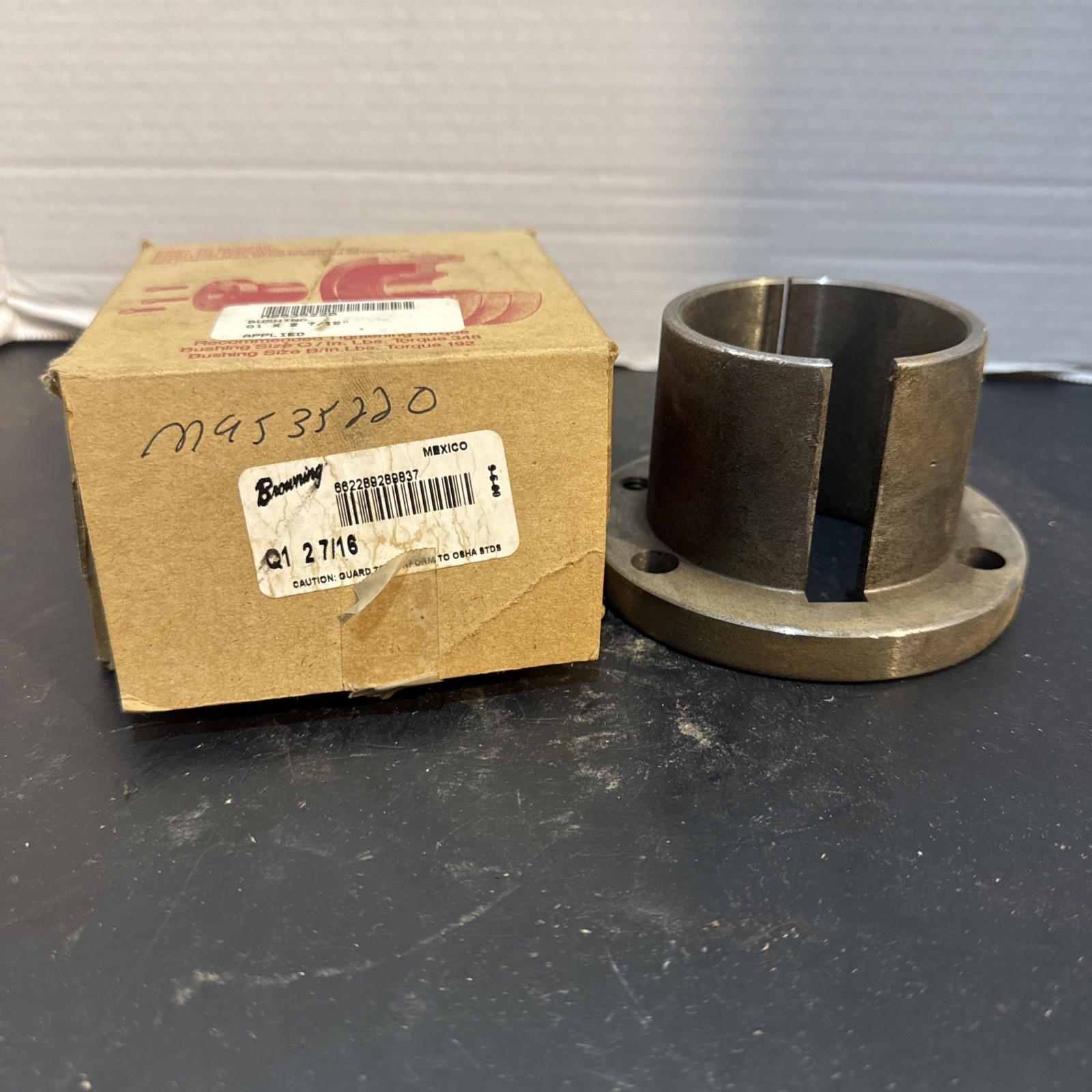 Browning Q1 2 7/16 Split Taper Bushing NOS No Hardware