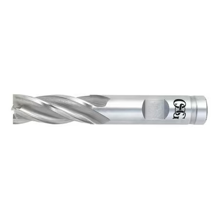 Osg 5410508 Hss End Mill, 3/8In.Dia., 3/4In.Cut L