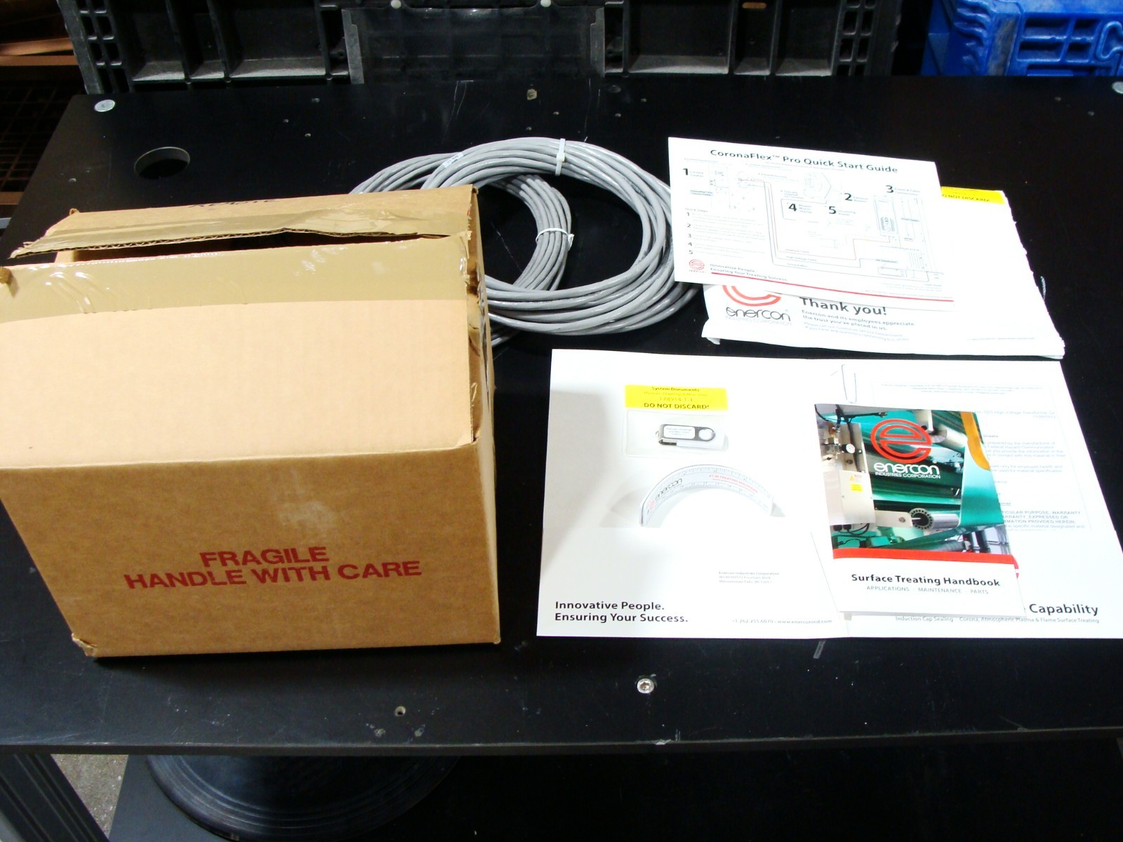 New Enercon CoronaFlex Corona Plasma Surface Treatment System + Compak Pro 1.5kW