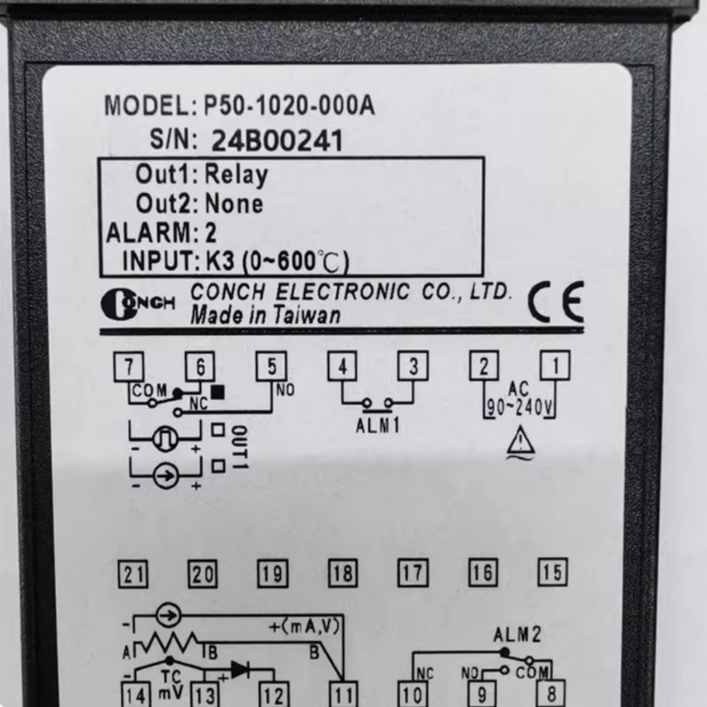 1PCS New FOR CONCH P50-1020-000A Temperature Controller Free shipping