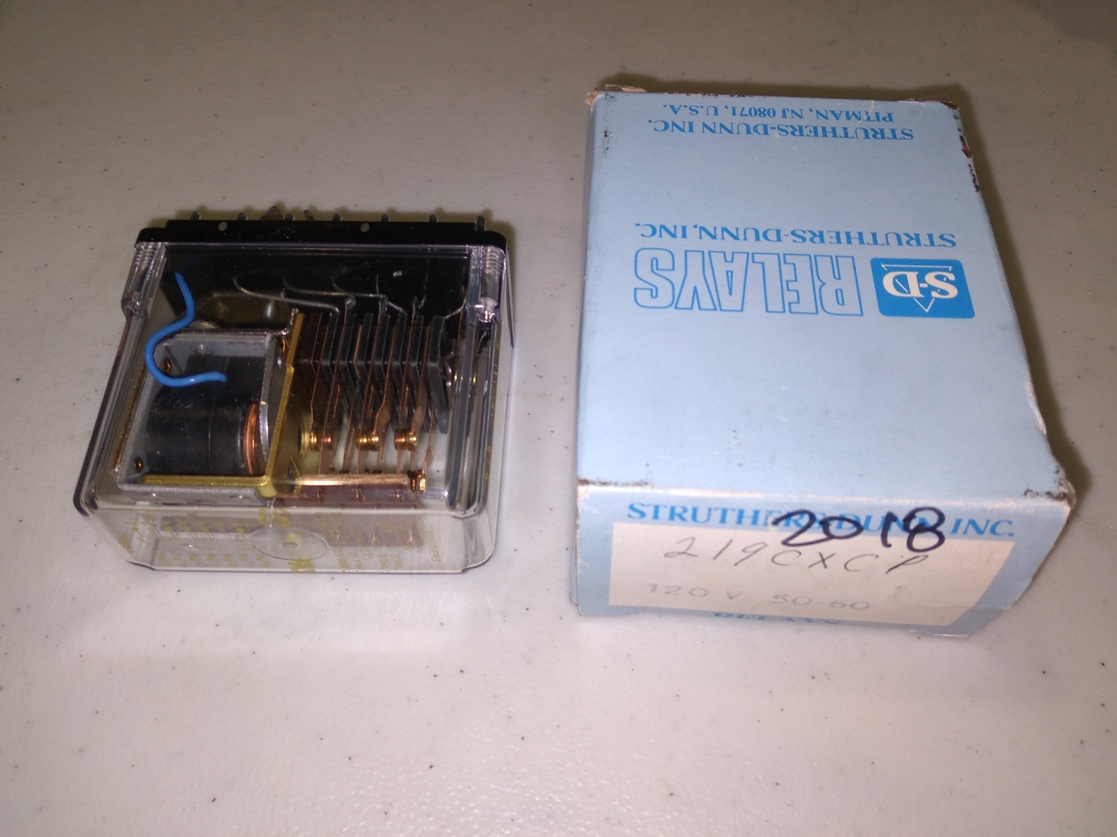 STRUTHERS-DUNN 219CXCP 110-120V 50-60HZ 120VDC 125VDC