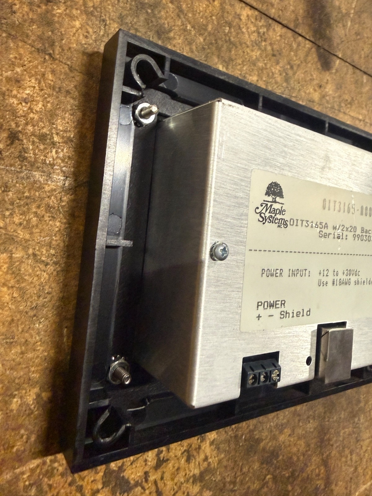 MAPLE SYSTEMS OIT3165-A00 / OIT3165A00 (TESTED)