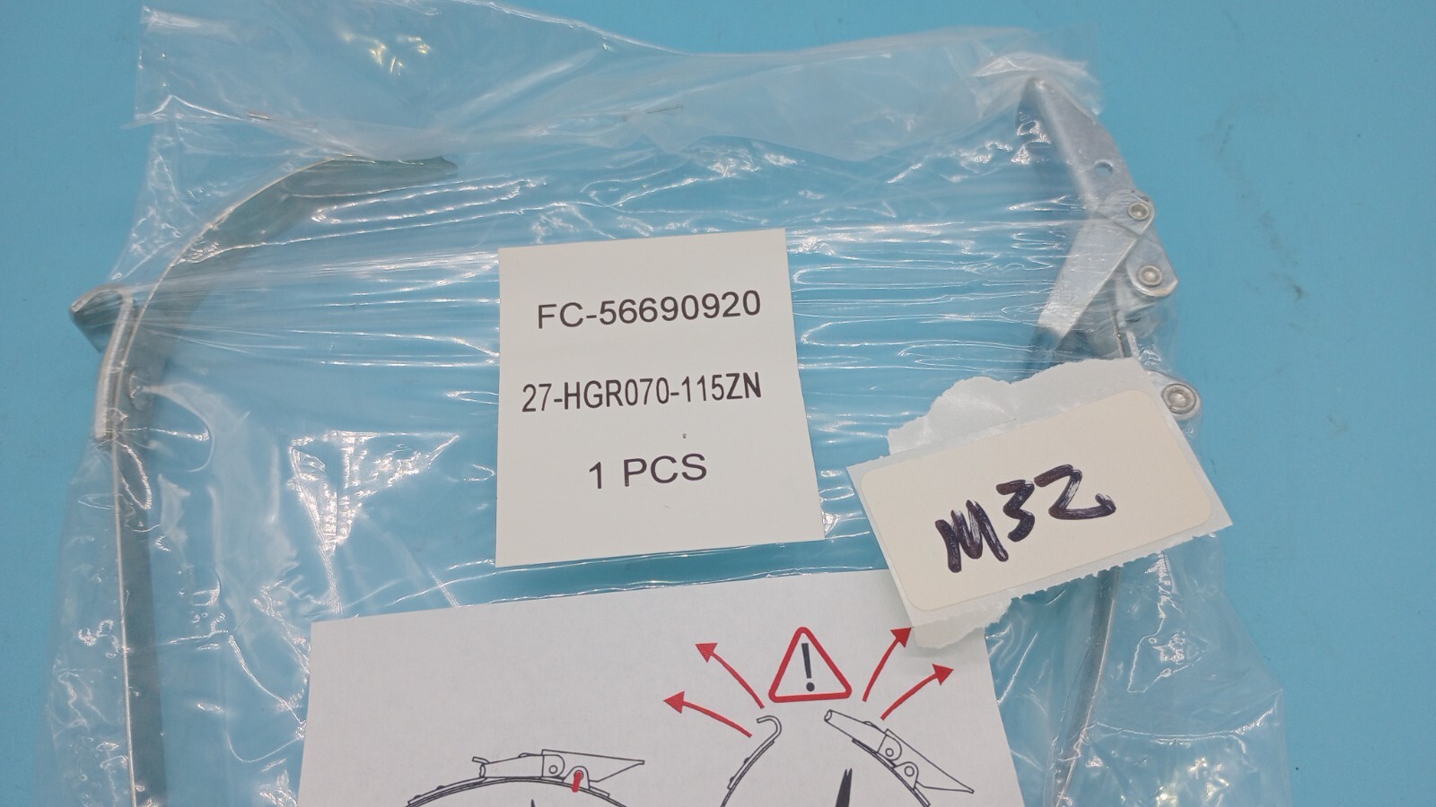 Protex 27-HGR070-115ZN070-115ZN DIAMETER HIGH GRIP RIGID CLAW MILD STEEL QUICK