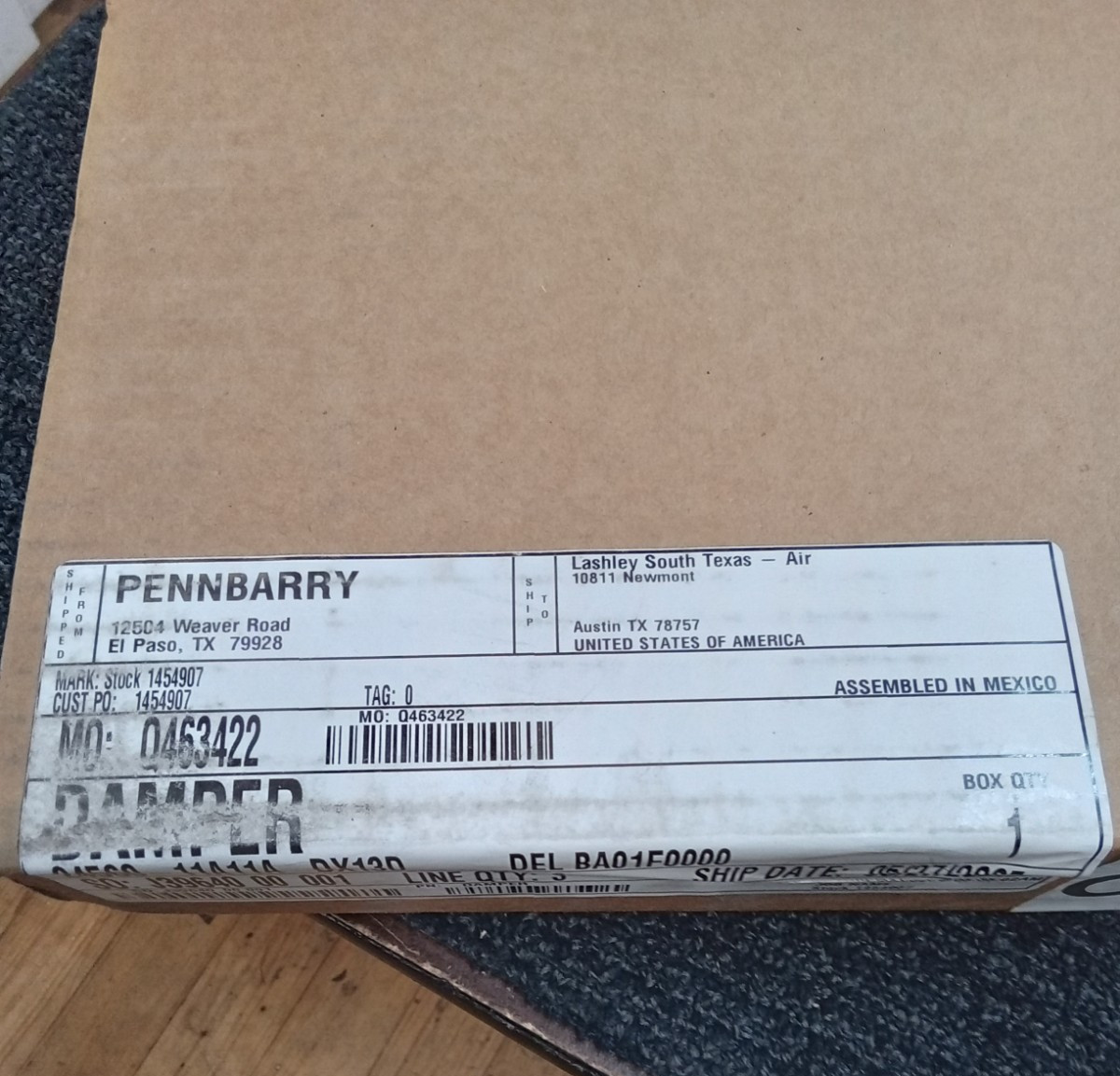 Ruskin Backdraft Damper 11.25″ x 11.25″ Shutter Vent BD2A2 New