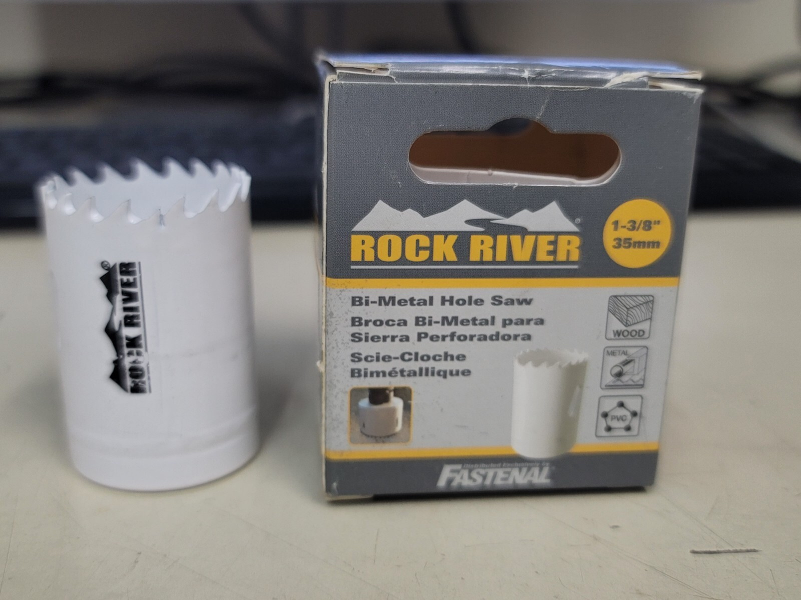 BRAND NEW ROCK RIVER # 2127277 1-3/8″ / 35mm BI-METAL HOLE SAW – T1