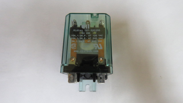 Midtex 157-32C200 Qty of 4 per Lot RELAY 24 VOLT GENERAL PURPOSE; 157 – 32C200
