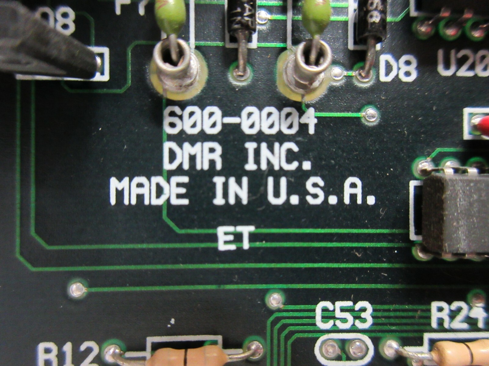 DMR CIRCUIT BOARD 600-0004 AEROTECH CONTROL WARRANTY