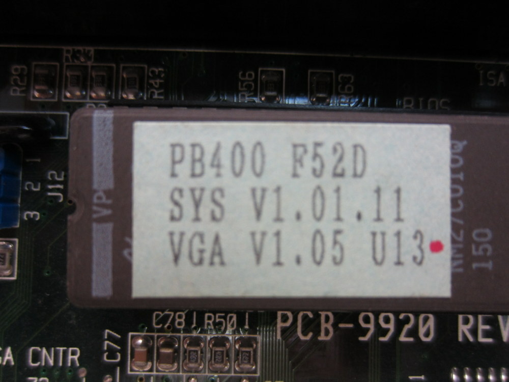 Packard Bell PB400 Circuit Board PCB-9920