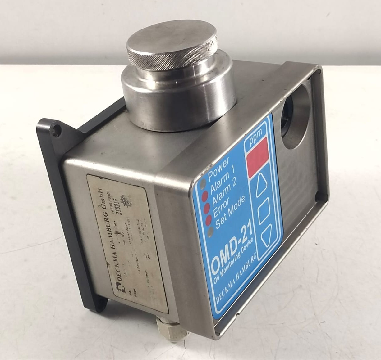 Deckma Hamburg OMD-21 Oil Monitoring Device Art’no: 10700/0508