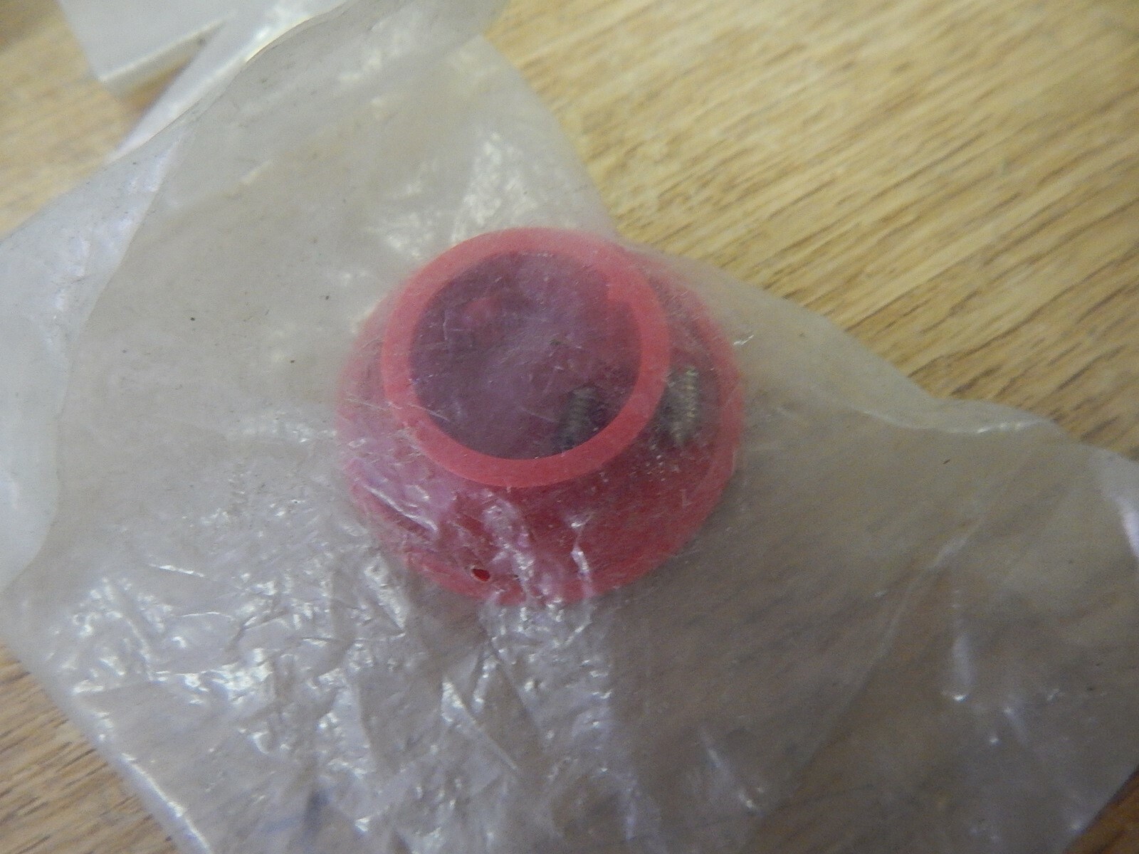 NEW Red Switch Cover/Cap 3/4″ Bore 1-1/2″ W 5/8″ H Lot of 3 *FREE SHIPPING*