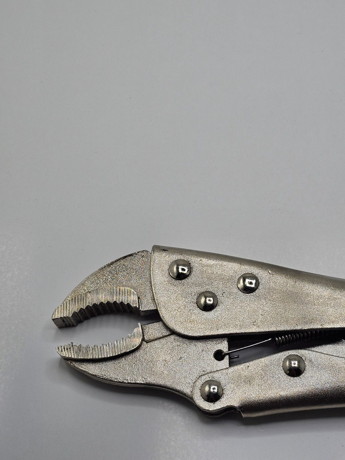 Mighty Maxx Chrome Finish Vise Grip Locking Pliers Steel
