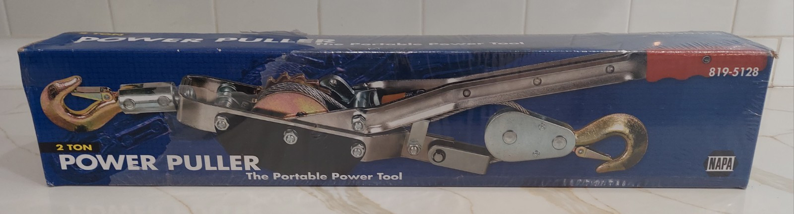 NAPA 2 Ton Power Puller 819-5128, 6′ Max Pull, NEW IN BOX powrpull come along