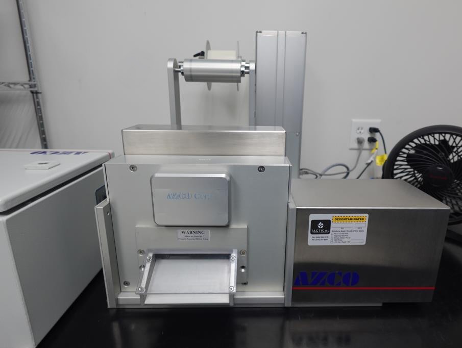 AZCO SUR-SIZE CUT-TO-LENGTH ASSEMBLY Automatic Roll Feed System Label Dispenser