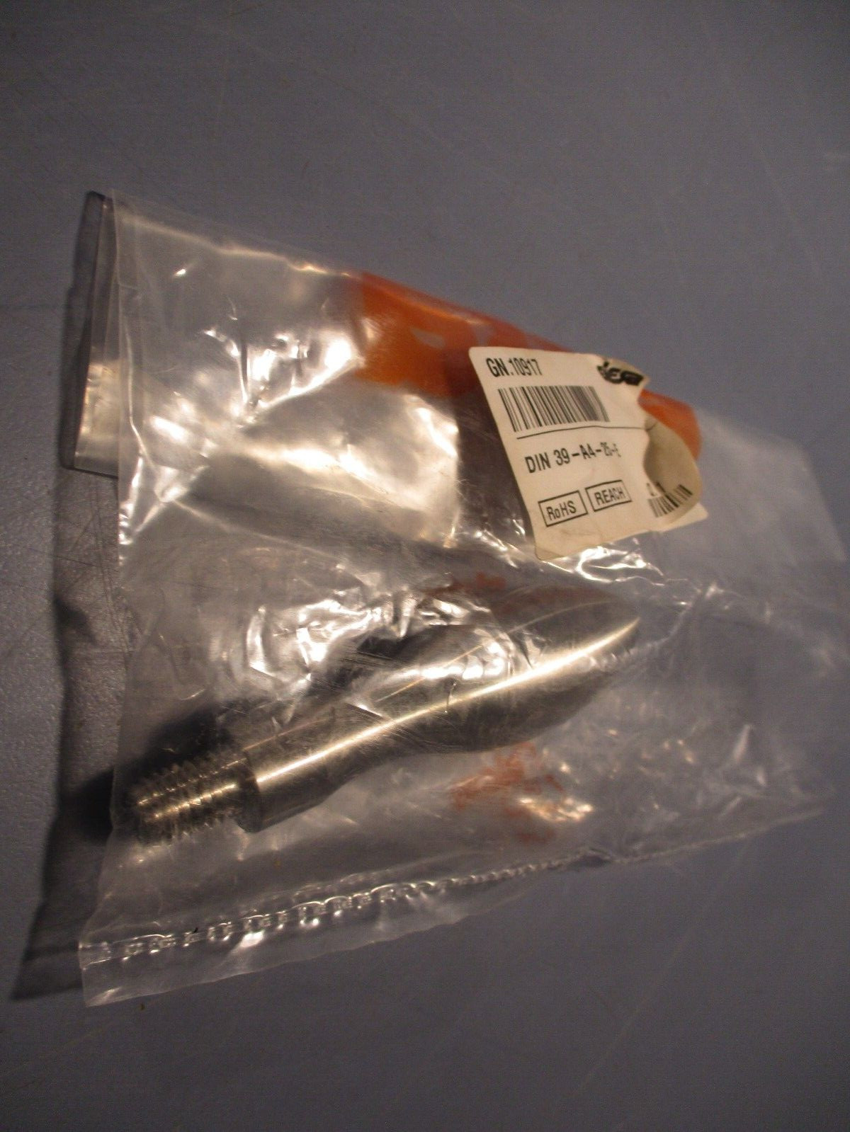 ELESA Non-Rotating Handle, Stainless Steel DIN 39-A4-25-E