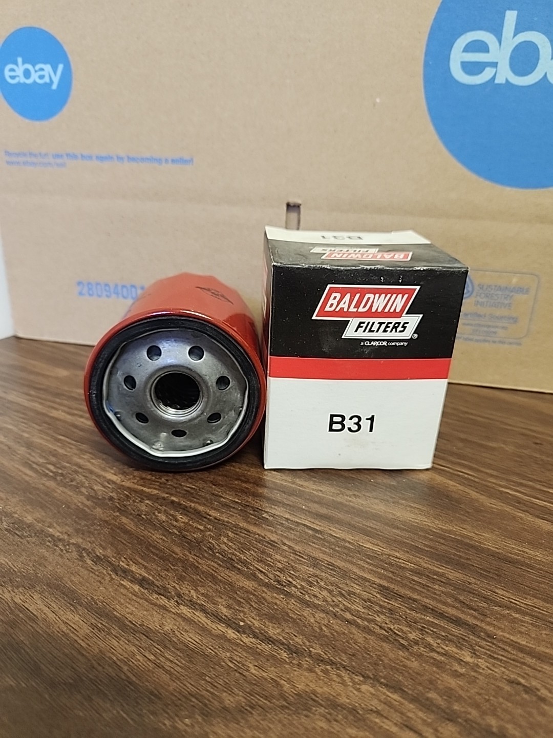 Baldwin Filters B31 Oil Filter,Spin-On,Full-Flow. Lot #1 [T17-231]