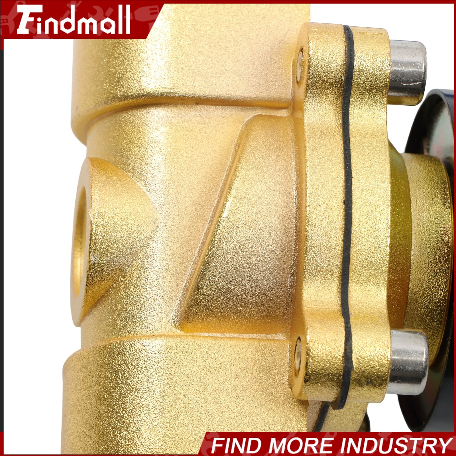Findmall 3/4 Inch Solenoid Valve Air Water N/C Gas Oil Normally Closed 12V 220V