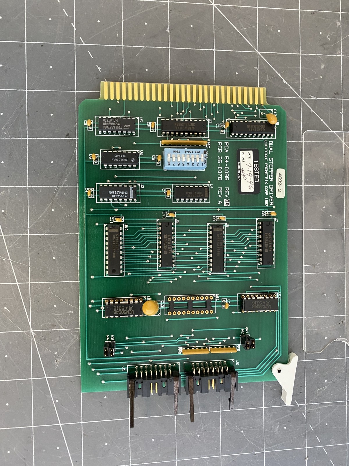 Prometrix Dual Stepper Driver PCB PN: 36-0078 REV: A