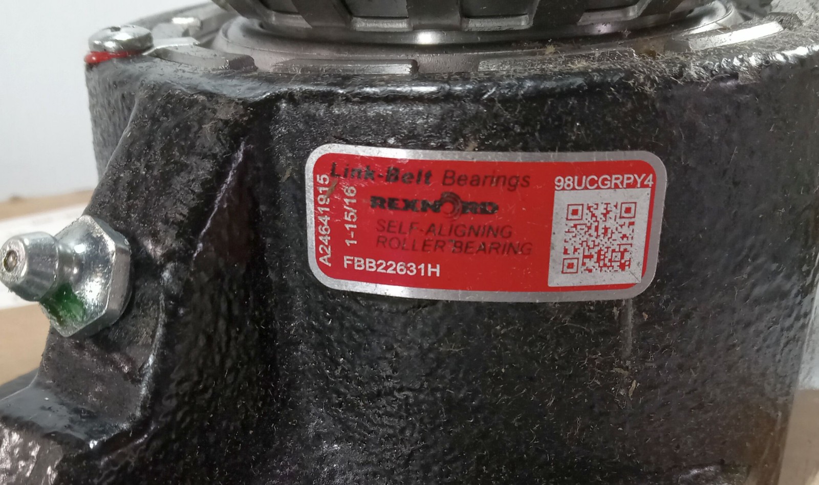 1 NEW REXNORD FBB22631H 3 BOLT FLANGE PILLOW BLOCK BEARING NIB ***MAKE OFFER***