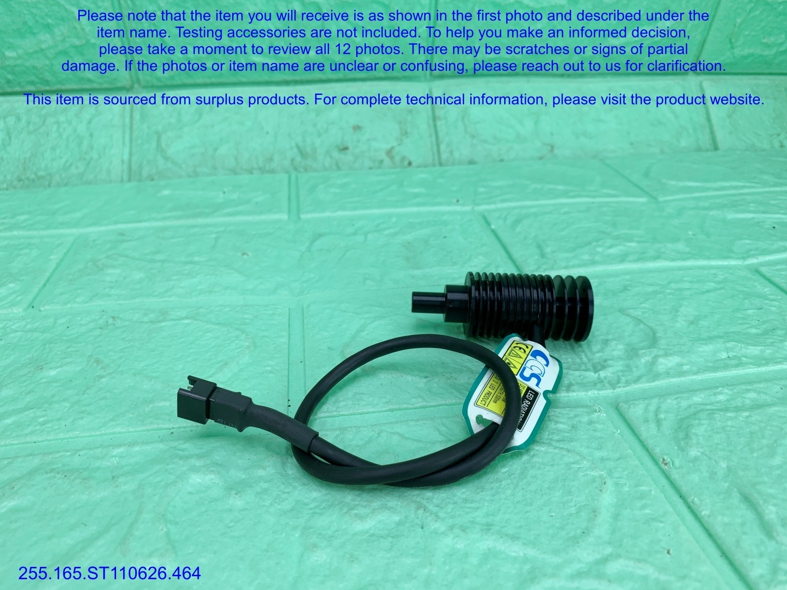 CCS HLV-24GR-3W Compact Inspection Light as in photos, sn:0005, DHL