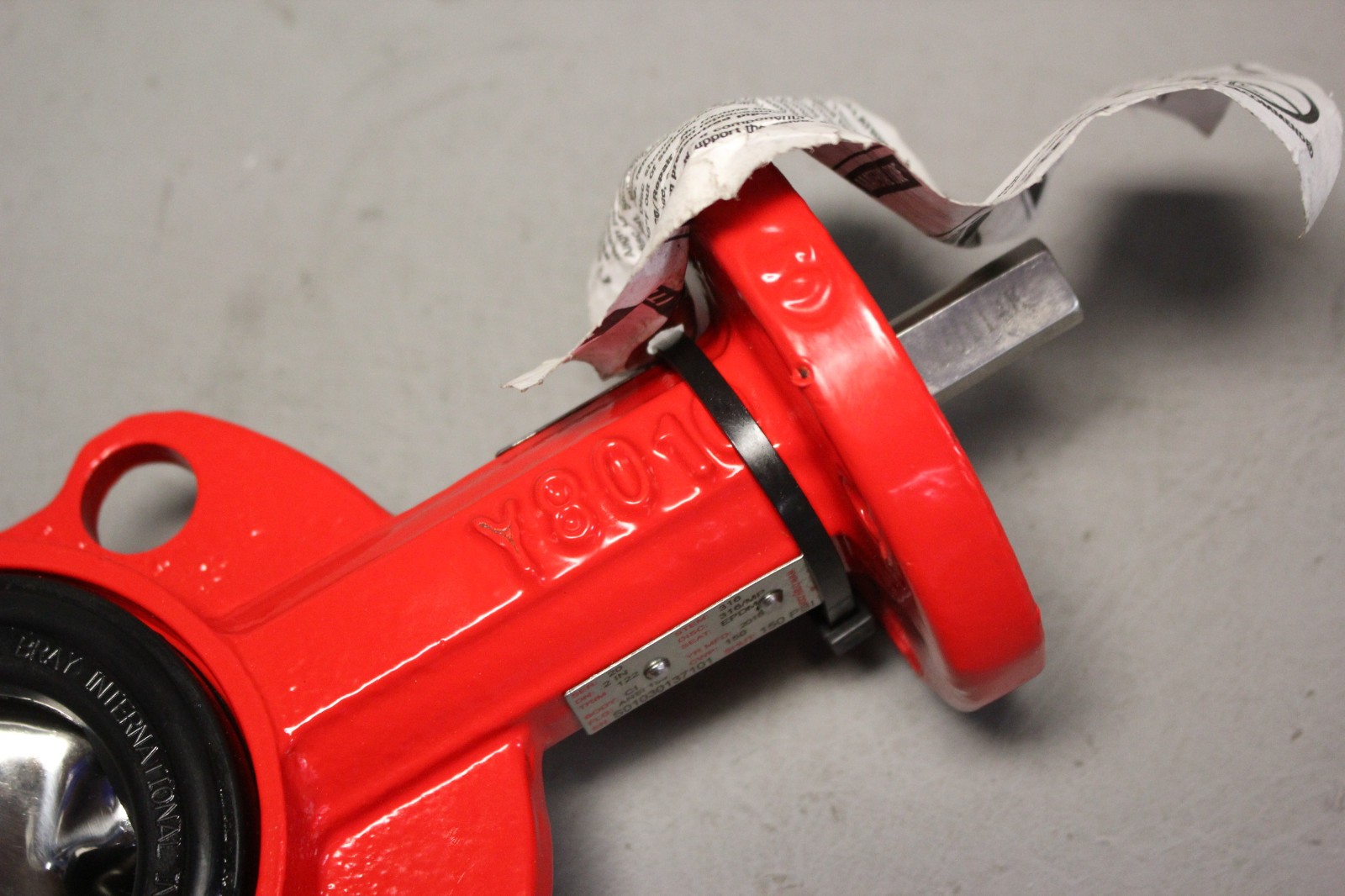 NEW BRAY 2″ BUTTERFLY VALVE SERIES 20