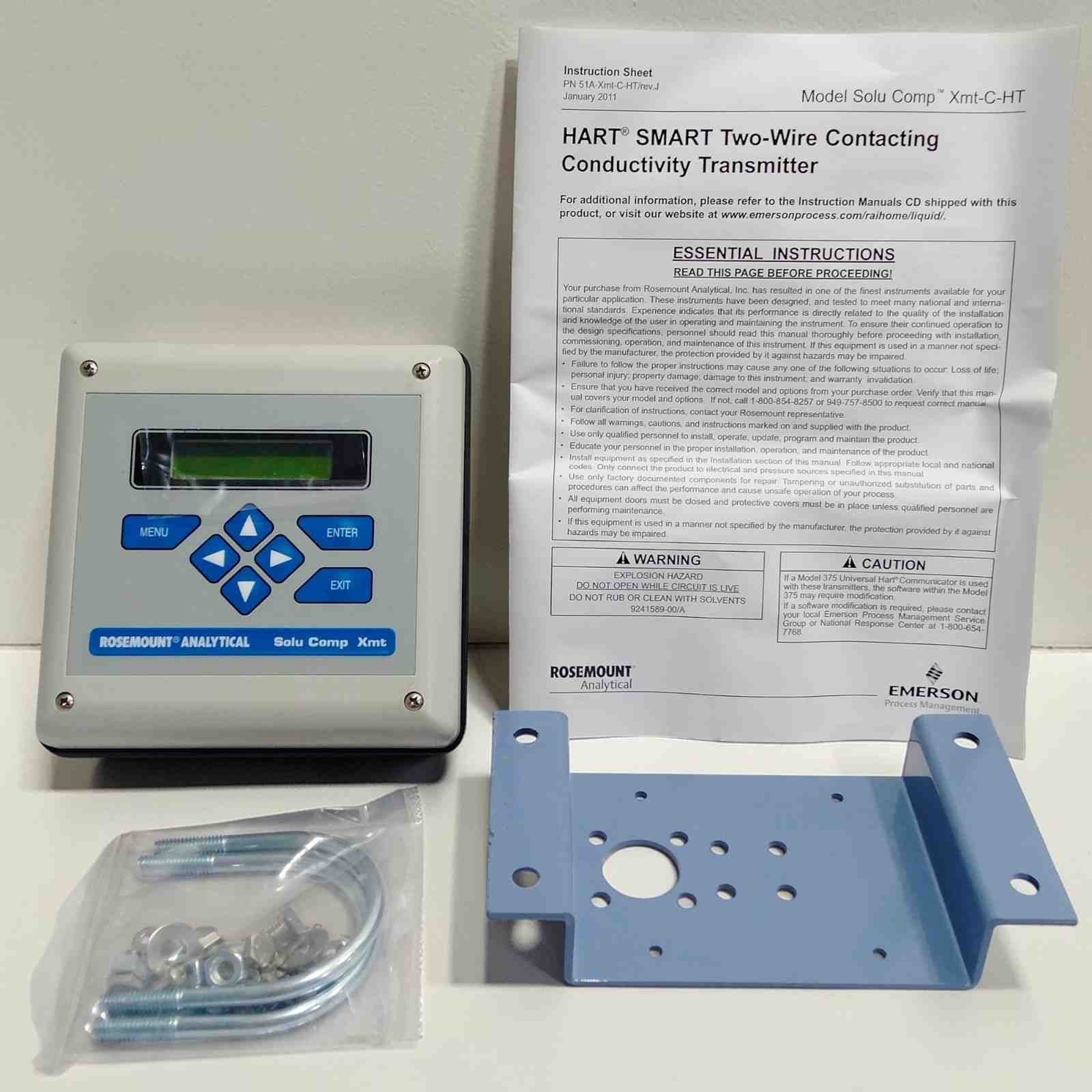 Emerson Rosemount Analytical Solu Comp XMT-C-HT-11 HART Transmitter