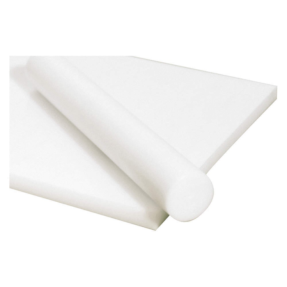 GRAINGER APPROVED 1NMW1 PlstcRod,AcetalCopolym,1 3/8″Di,1ftL,Wht 1NMW1
