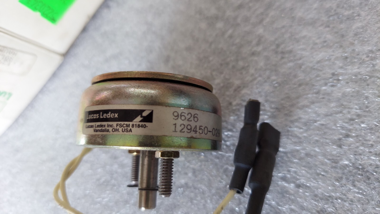 New Lucas 129450-029 Solenoid
