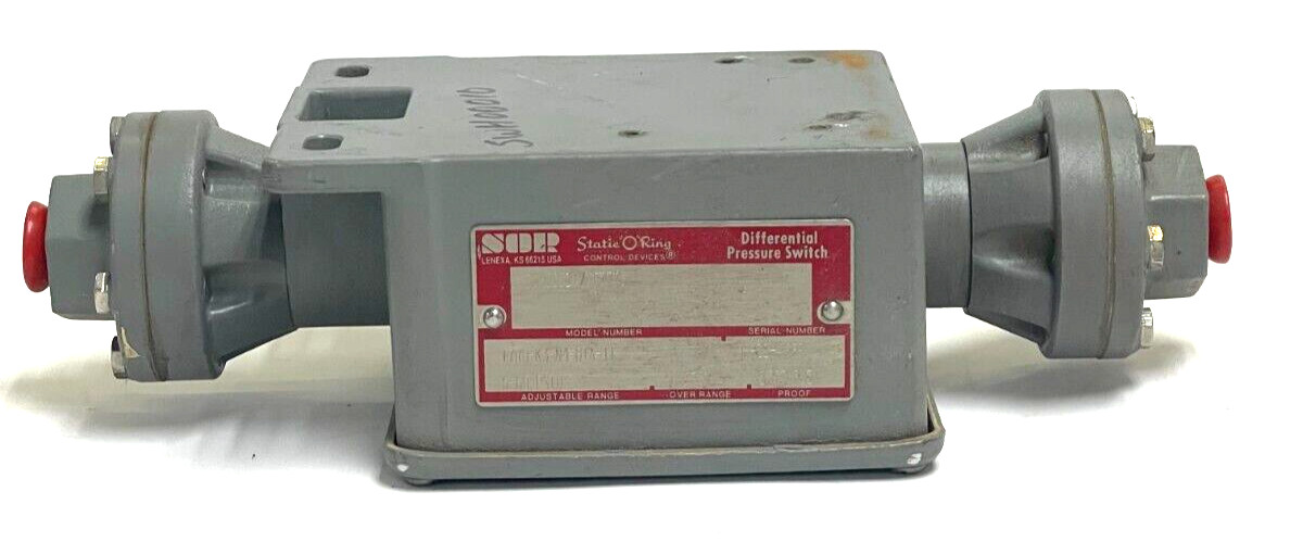 SOR CONTROL DEVICES DIFFERENTIAL PRESSURE SWITCH 17RB-K3-N4-B1A-TT