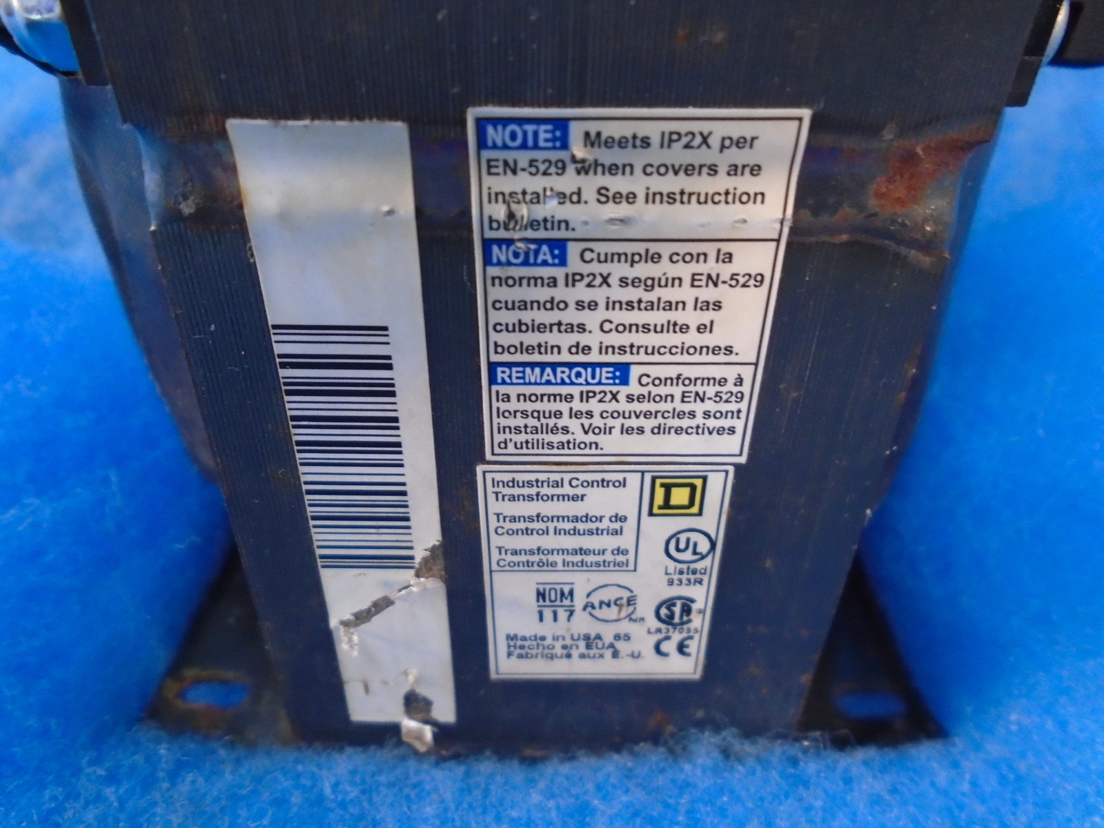 SQUARE D 9070T500D23 CONTROL TRANSFORMER 50/60HZ 1YR WARRANTY