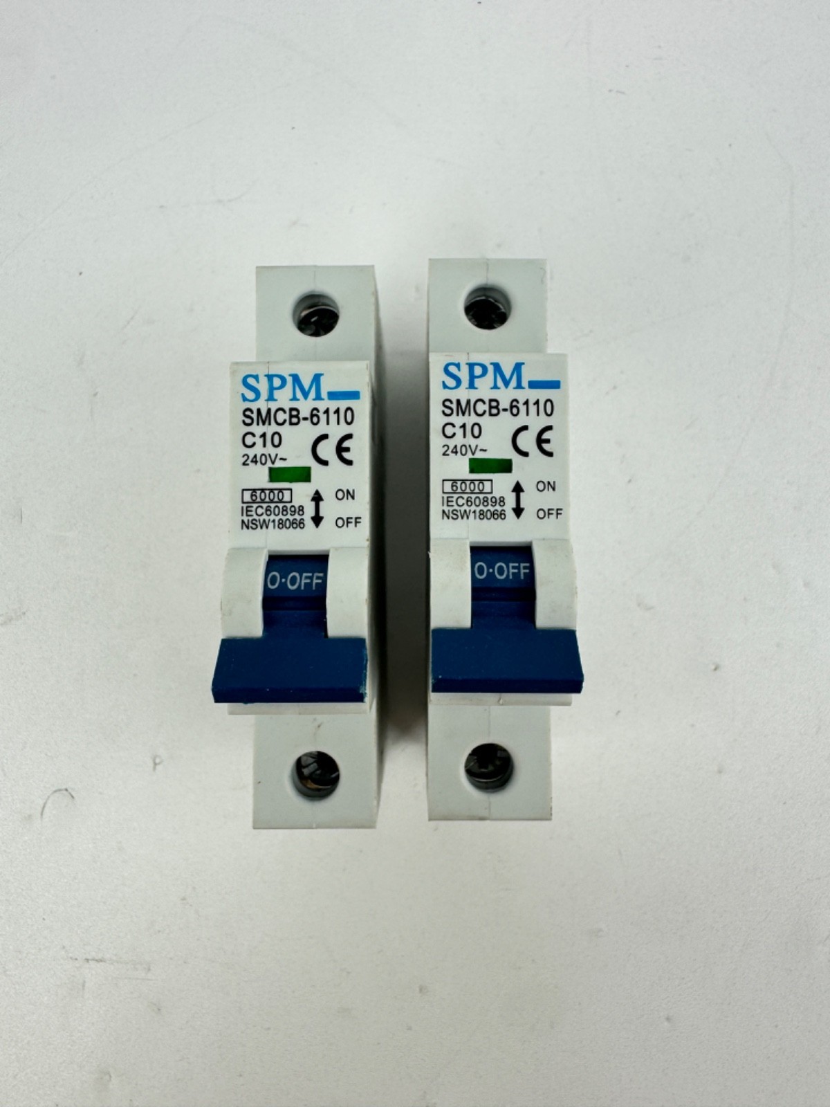 SPM SMCB-6110 C10 240V *LOT OF 2*