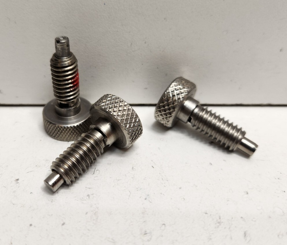 LOT OF 3 NEW NO BOX! JW WINCO HRSS-.155-5/16X18-NIP SPRING PLUNGERS 5THS36