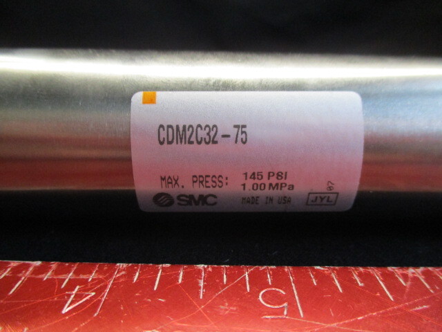 SMC CDM2C32-75 MAX PRESSURE 1.00 MPa 145 PSI