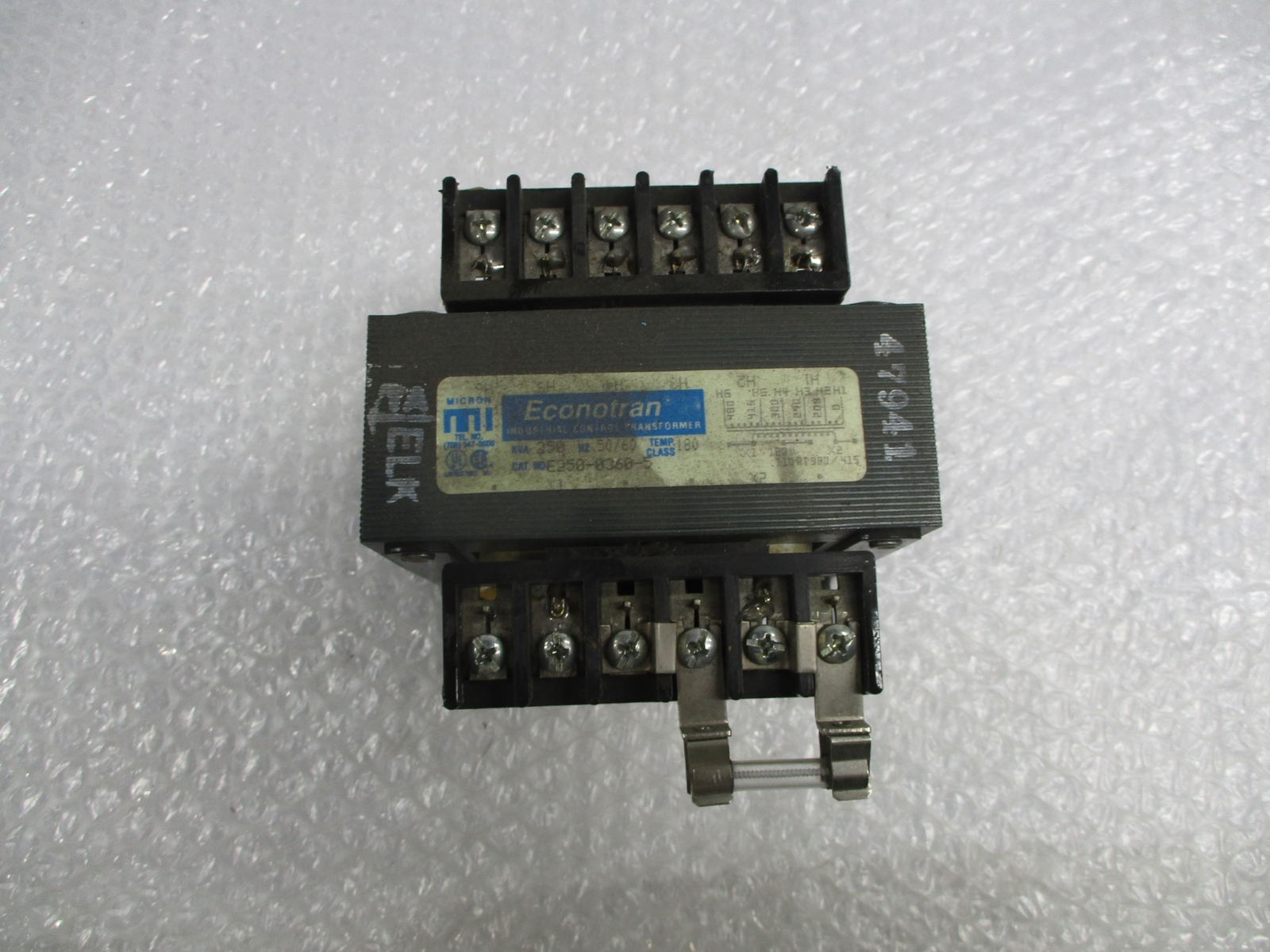 ECONOTRAN E250-0360-5 TRANSFORMER 250V UNMP