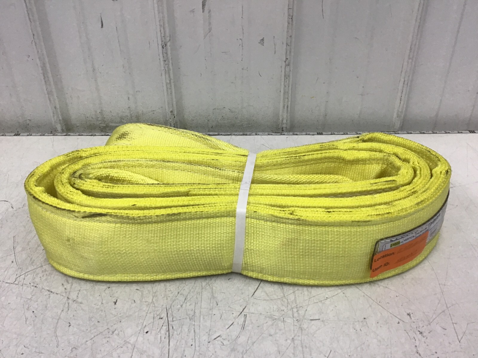STREN-FLEX – Eef4-904-12 Synthetic Web Sling, Flat Eye And Eye 12 Ft L 4 In W