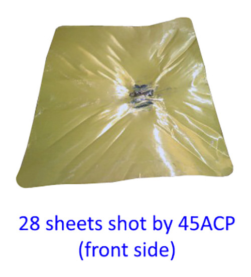 28pcs DuPont Kevlar Ballistic Bulletproof Fabric UD Sheets 11″x15″ USA MADE