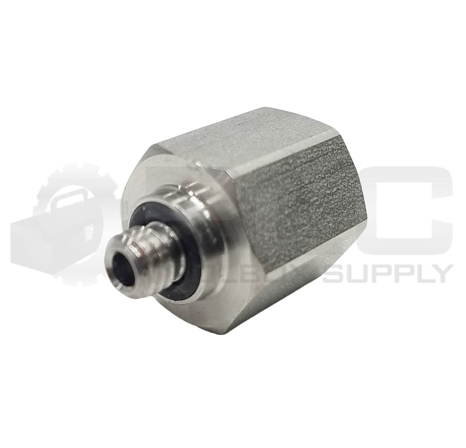 LOT OF 10 NEW BIMBA E10-1/8 ADAPTOR #10-32 MALE to 1/8″ NPT FEMALE