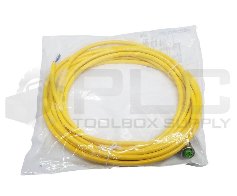 SEALED NEW MURR ELEKTRONIK 7000-12341-0140500 CORDSET M12 FEMALE 90 DEG