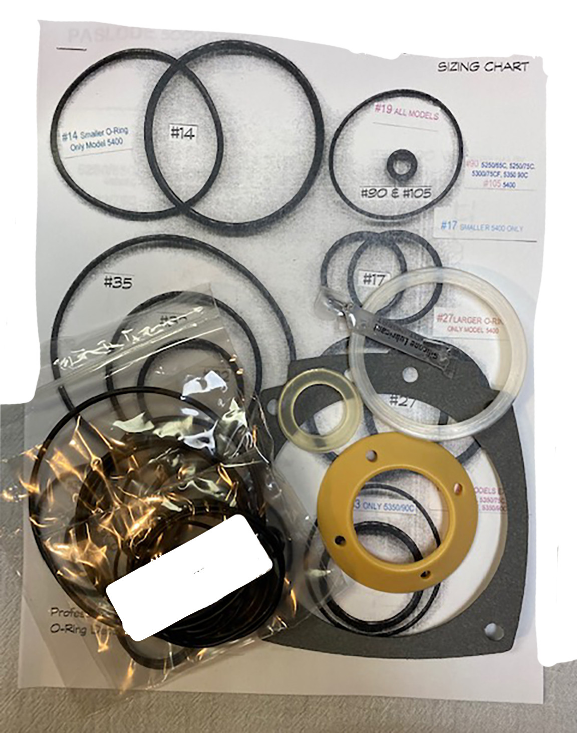 O-Ring Depot 402011 401983 500407 500453 compatible w Paslode 5250 5300 5325