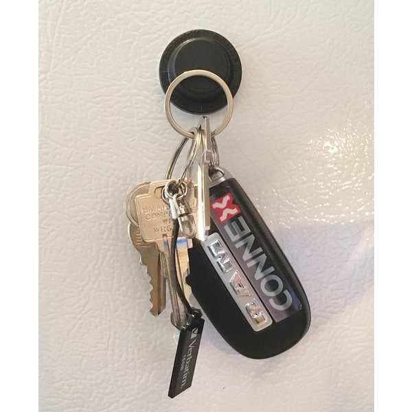 Mag-Mate D1wh Magnetic Door Holder, Rare Earth Elementshite, Pk2