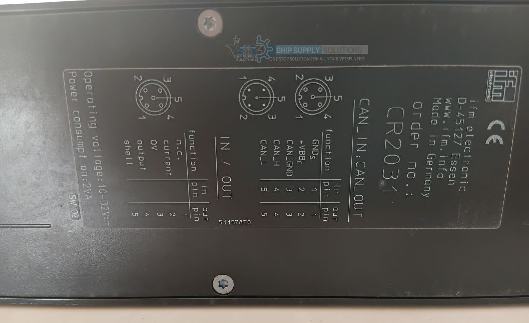 IFM CR2031 Sensor Controller Compact Module (Unsend New)