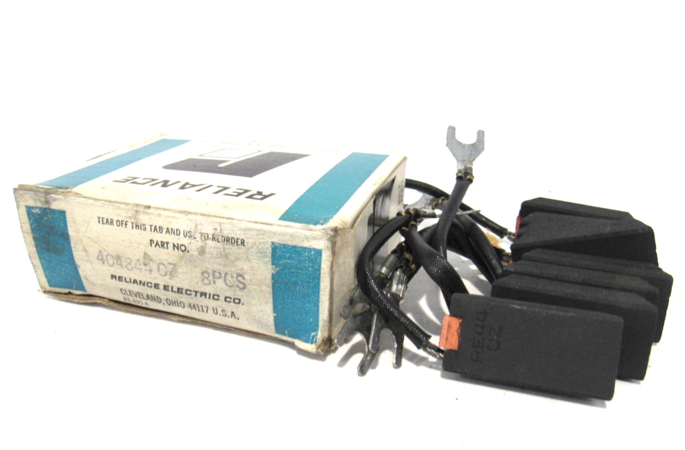 BOX OF 8 NEW RELIANCE ELECTRIC 404844-CZ MOTOR BRUSHES 404844CZ