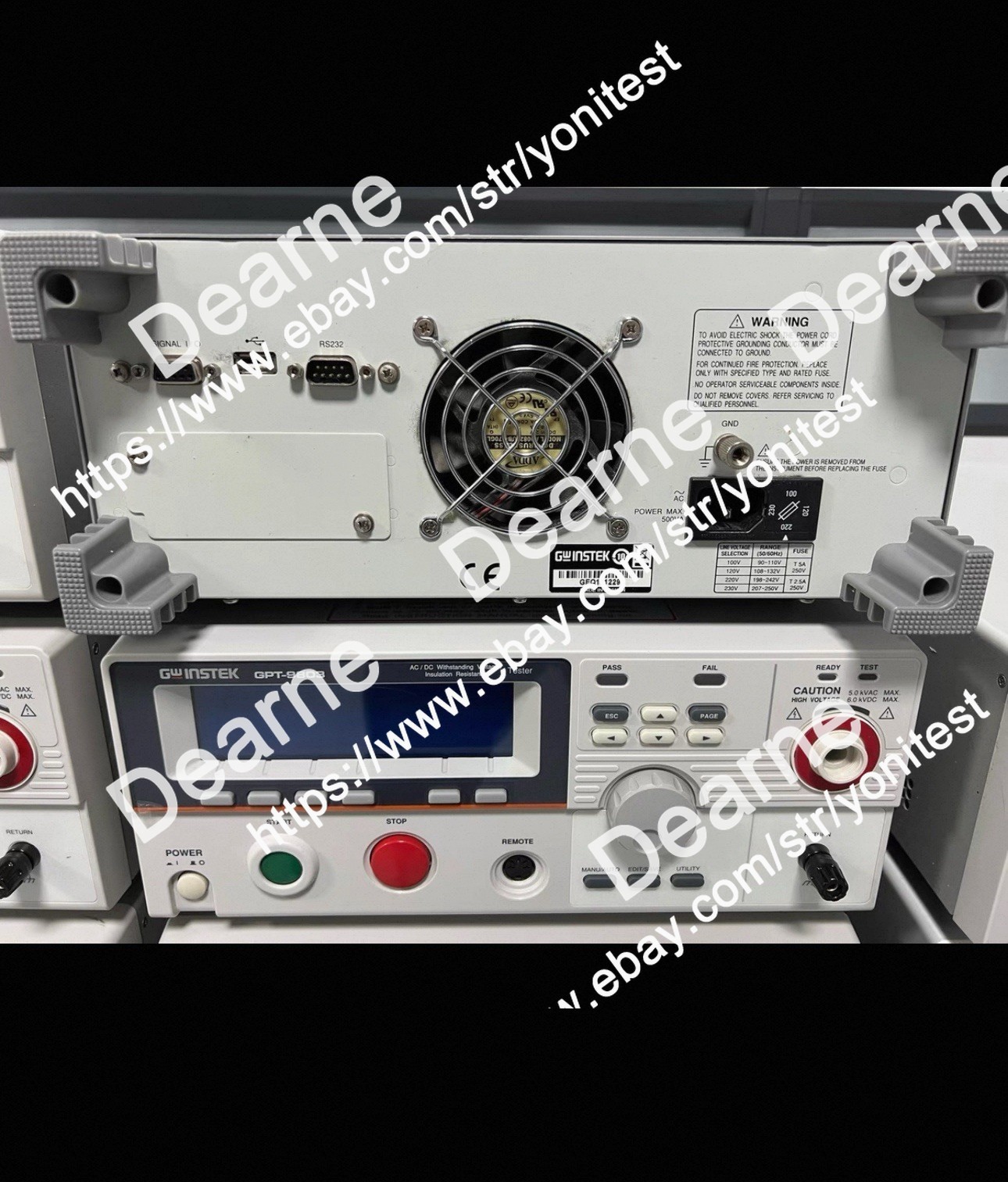 1 PCS Used GW Instek GPT-9803